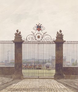 London scene, 1815 av George Shepherd